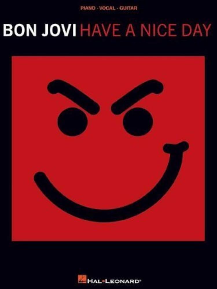 BON JOVI HAVE A NICE DAY ジャパンツアー ポスター Amazon.co.jp: ハヴ・ア・ナイス・デイ~JAPAN TOUR EDITION(DVD